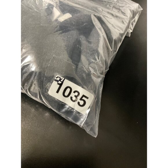 Elizabeth & James Charcoal Fit Flare Dress With Mustard Hem Detail size 10 - Picture 13 of 13